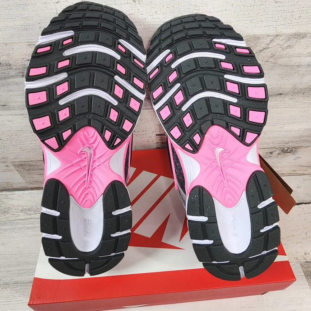 Nike V5 RNR Running Shoes Women Size 7 Pink Spell Black Silver HQ7901 601 NWB